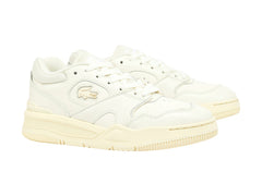 Tenis Lacoste Lineshot 224 Blanco y Amarillo para Mujer