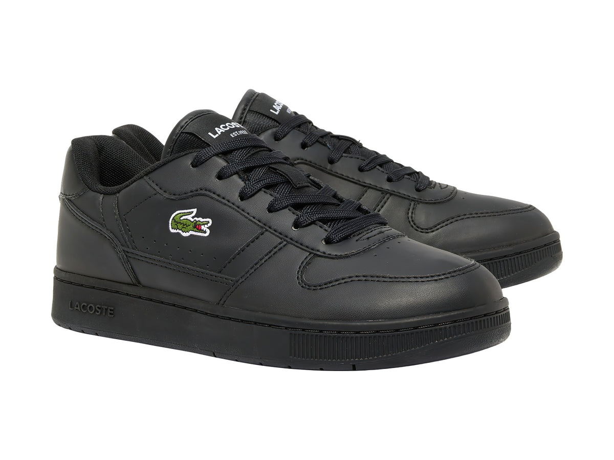 Tenis Lacoste T-Clip Negro para Niño