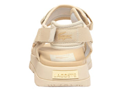 Sandalias Lacoste Suruga Prm Blanco y Café para Hombre