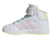 Tenis Adidas Grand Court Mid Niño Ie8705 Para Niña