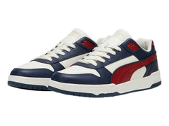Tenis PUMA RBD Game Low Azul Marino y Rojo para Hombre