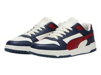 Tenis PUMA RBD Game Low Azul Marino y Rojo para Hombre