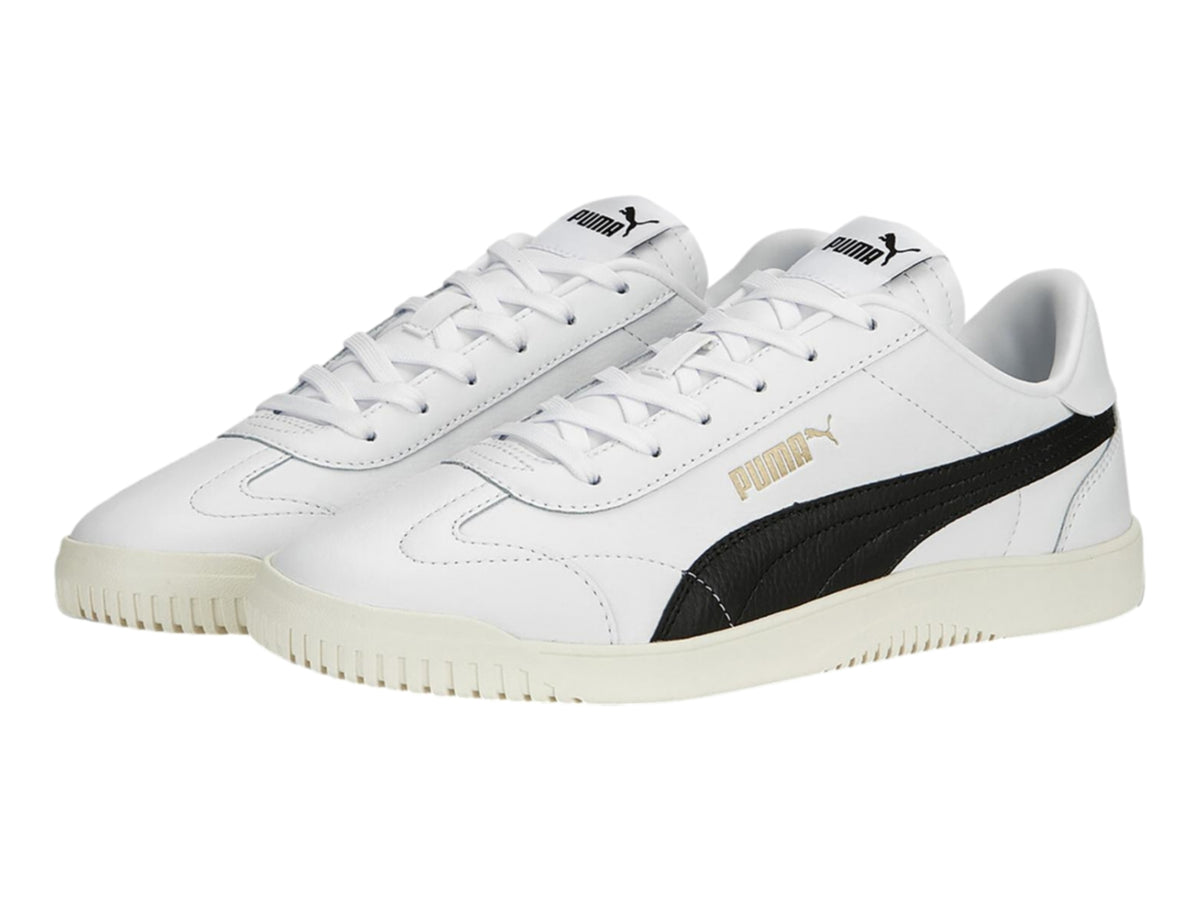 Tenis PUMA Club 5V5 Blanco, Negro y Oro para Hombre