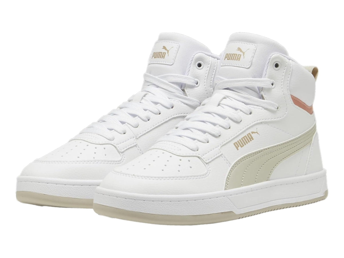 Tenis PUMA Caven 2.0 Mid Blanco y Beige para Hombre