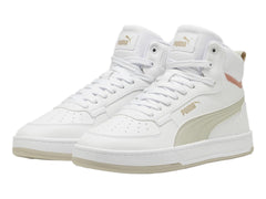 Tenis PUMA Caven 2.0 Mid Blanco y Beige para Hombre