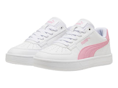 Tenis PUMA Caven 2.0 Blanco y Rosa para Niña