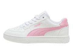 Tenis PUMA Caven 2.0 Blanco y Rosa para Niña