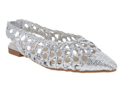 Zapatos Flats ROZE Silver para Mujer