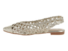 Zapatos Planos Roze Dorado para Mujer