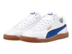 Tenis PUMA Club 5V5 Blanco y Azul para Niño