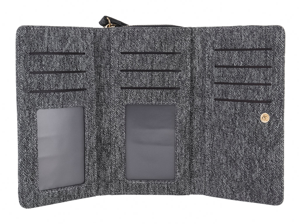 Bolso Estilo Cartera Felianna Negro para Mujer