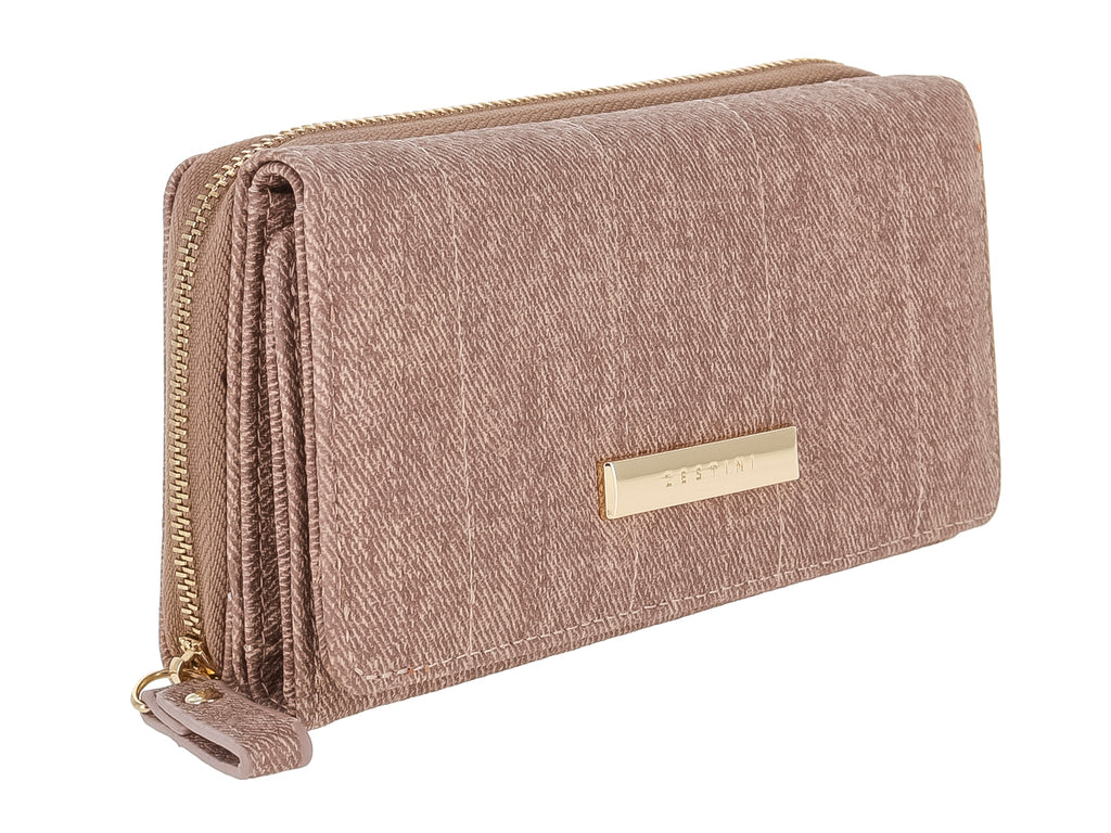 Bolso Estilo Cartera Felianna Brown para Mujer