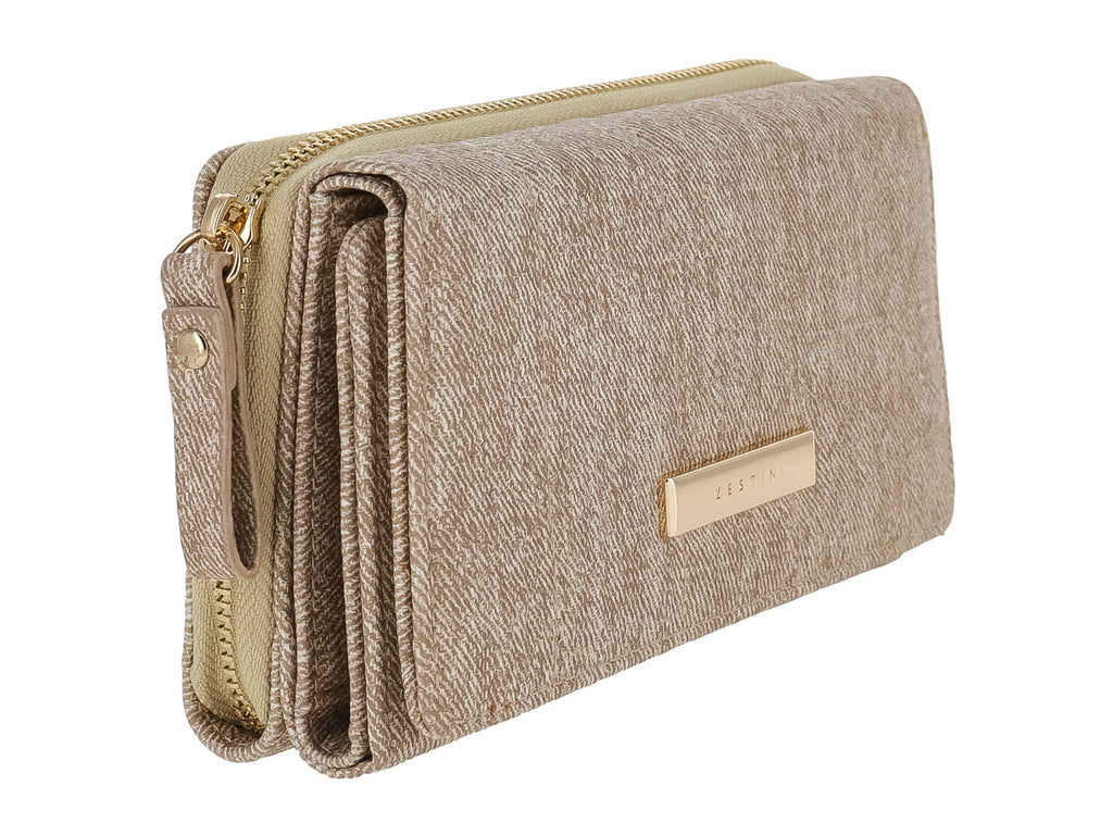 Bolso Estilo Cartera Felianna Color Camel para Mujer
