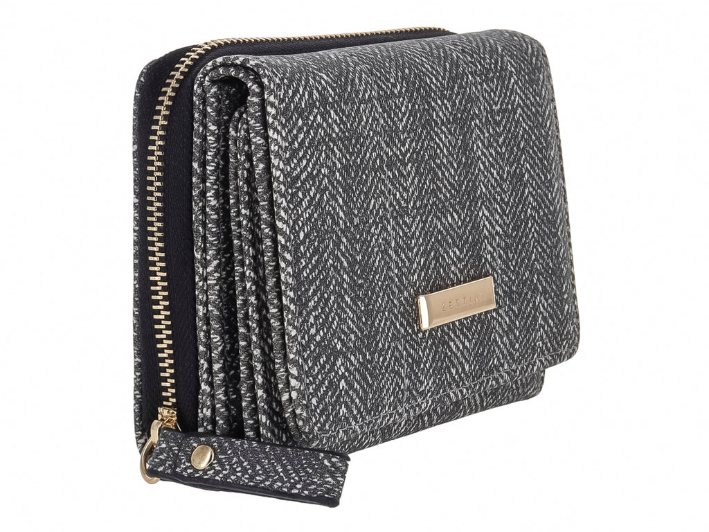 Monedero Felianna Duet Negro para Mujer
