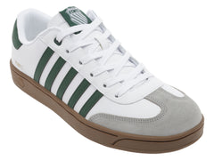 Tenis K-Swiss Francis Court Blanco y Verde para Hombre