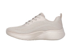 Tenis Skechers BOBS Infinity Beige para Mujer