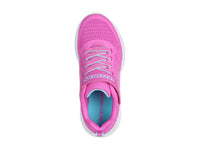 Tenis Skechers Go Run 400 V2 Rosa y Aqua para Niña