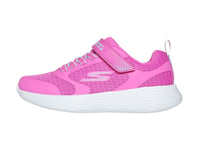 Tenis Skechers Go Run 400 V2 Rosa y Aqua para Niña