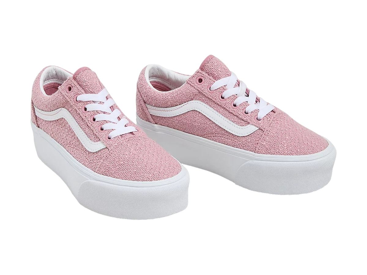 Tenis Vans Old Skool Stackform Color Foxglove para Mujer