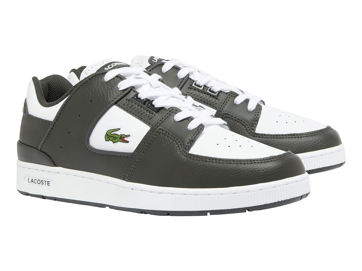 Tenis Lacoste Court Cage Verde Oscuro y Blanco para Hombre