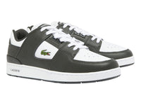 Tenis Lacoste Court Cage Verde Oscuro y Blanco para Hombre