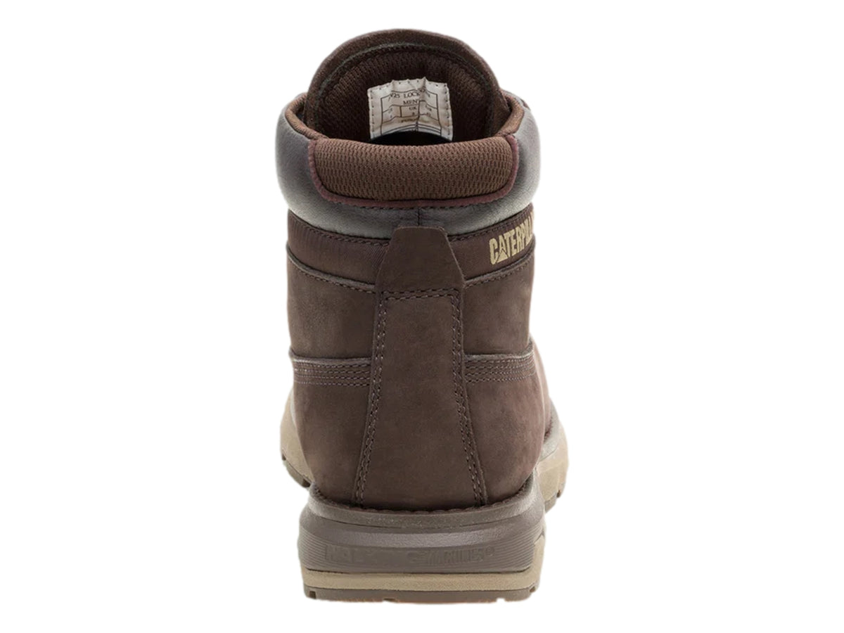 Botas Caterpillar Cuero Marrón Oscuro para Hombre