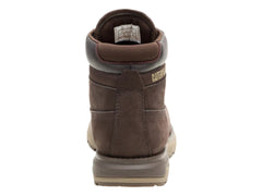 Botas Caterpillar Cuero Marrón Oscuro para Hombre