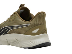 Tenis PUMA Flex Focus Lite Modern Oliva y Beige para Hombre