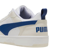 Tenis PUMA Rebound V6 Low Gris y Azul para Hombre
