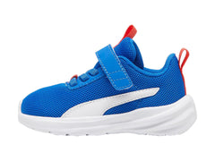 Tenis PUMA Rickie Runner Azul y Blanco para Niño