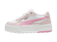 Tenis PUMA Karmen II Idol Blanco y Rosa para Niña