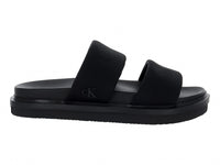 Sandalias Calvin Klein Negra Caballero M01222 Para Hombre
