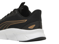 Tenis PUMA Flexfocus Lite Modern Negro y Dorado para Mujer