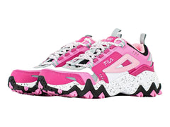 Tenis FILA Oakmont TR Blanco y Rosa para Mujer