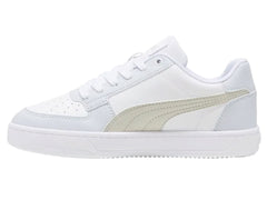 Tenis PUMA Caven JR Blanco y Beige para Niña