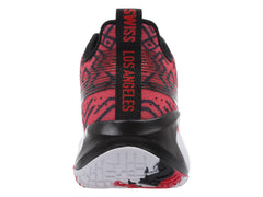 Tenis K-SWISS Foxtrot Negro Rojo Blanco para Hombre