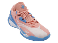 Tenis K-SWISS Jumpshot Coral y Azul para Hombre