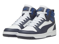 Tenis PUMA Rebound V6 Gris y Azul para Hombre
