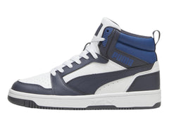 Tenis PUMA Rebound V6 Gris y Azul para Hombre