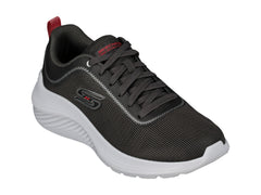 Tenis Skechers BOBS Squad Waves Gris para Hombre