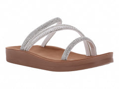 Sandalias ROZE Plata para Mujer