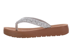 Sandalias Roze Color Silver para Mujer