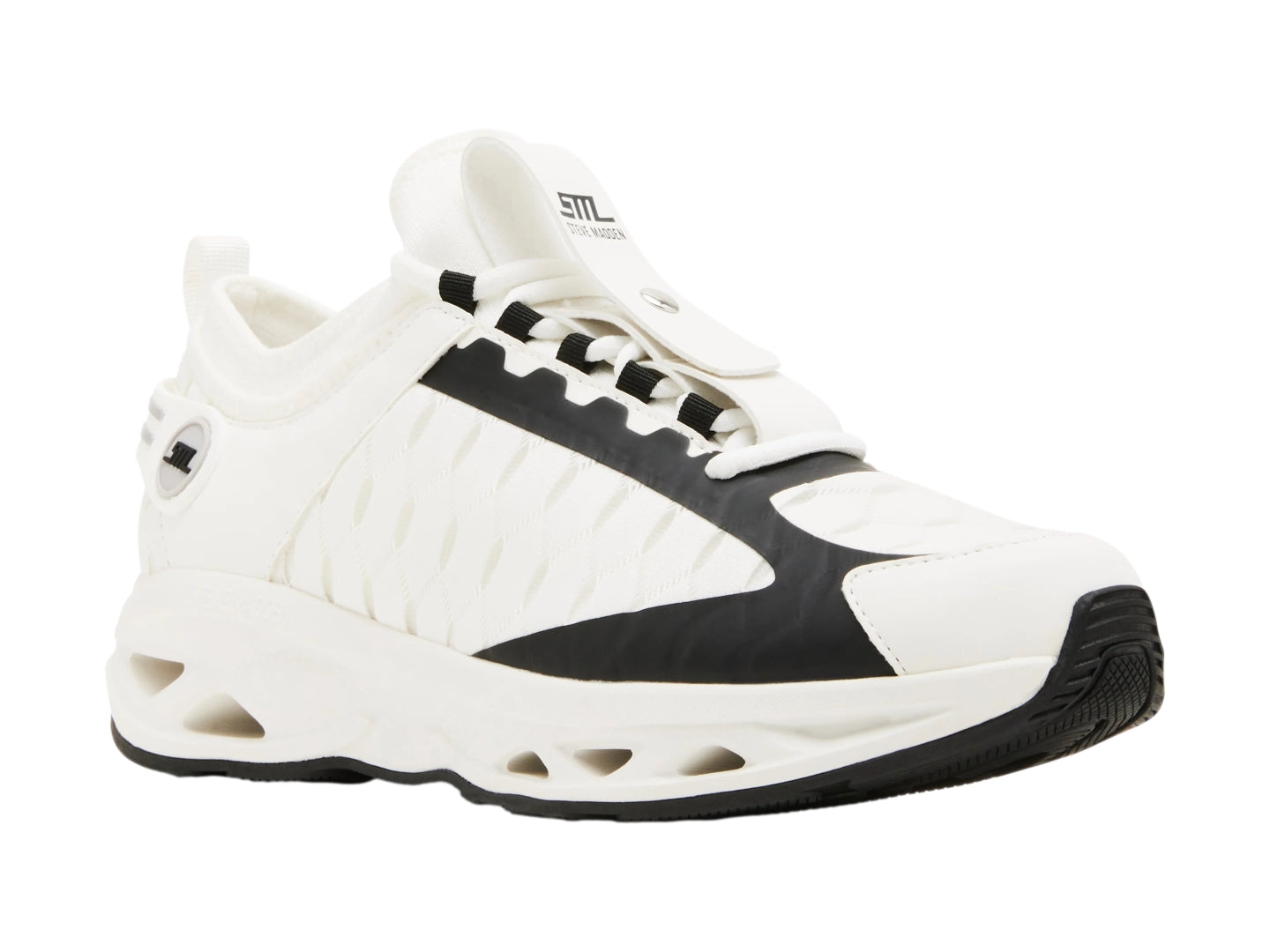 Tenis Steve Madden Blanco Caballero Succes Para Hombre