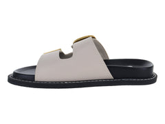 Sandalias Steve Madden Beige y Negro para Mujer