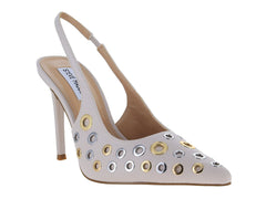 Tacones Steve Madden Alchem Hueso y Metálicos para Mujer