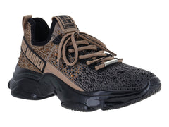 Tenis Steve Madden Mistic Negro y Dorado para Mujer