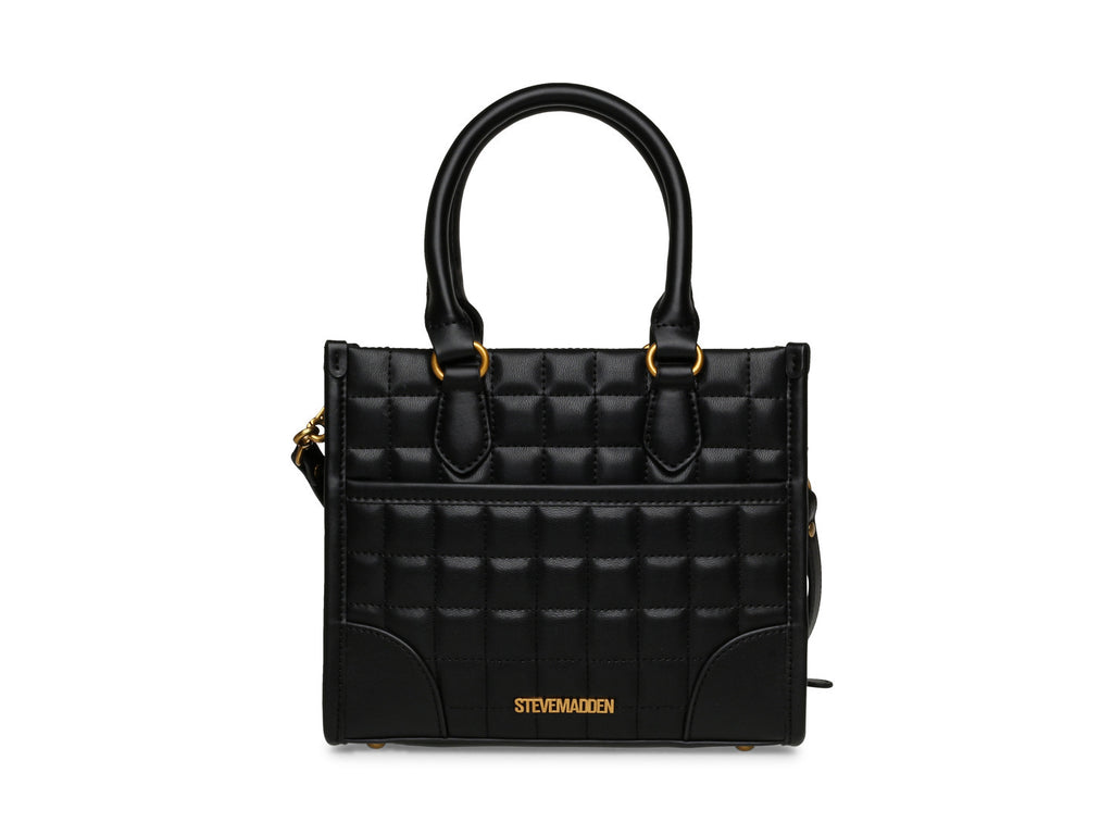Bolsa Steve Madden Bmassi Negro Dorado para Mujer