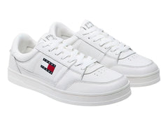 Tenis Tommy Hilfiger Greenwich New Ess Ecru para Hombre