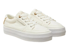 Tenis Tommy Hilfiger Essential Vulc Ecru para Mujer