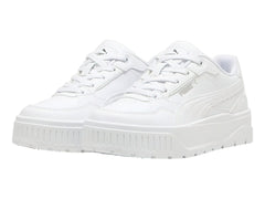 Tenis PUMA Karmen II Idol Blancos y Plata para Niña